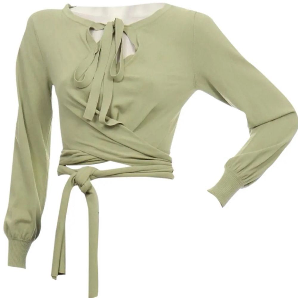 Cult Gaia Wrap Top